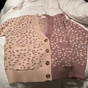 Neutral colored cardigan - size small